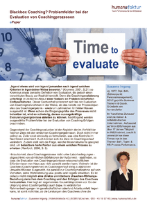 ePaper | Problemfelder bei der Coachingevaluation herunterladen