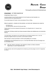 Handout 1 zu Schlagfertigkeit im Alltag herunterladen
