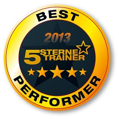 Ausgezeichnet zum 'Best Performer Trainer 2013'